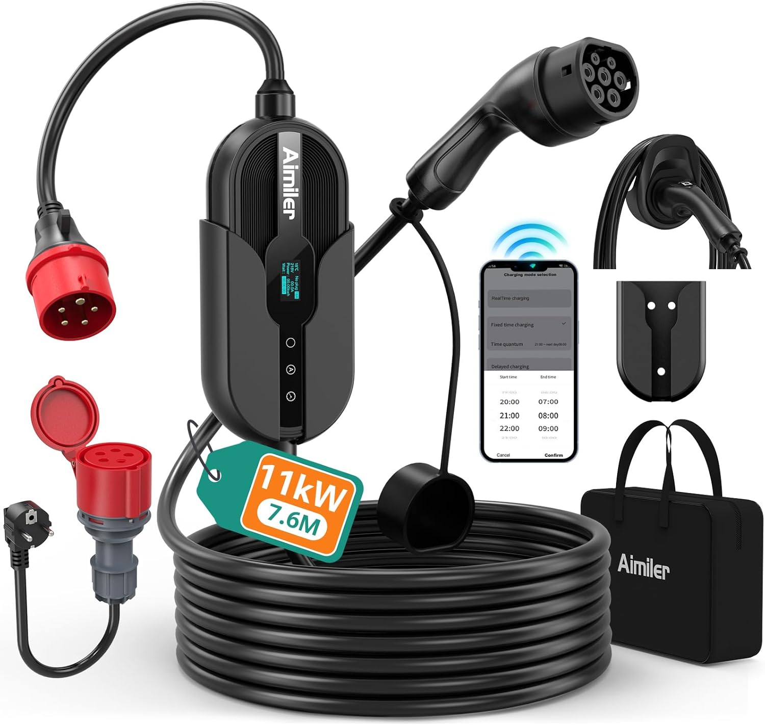 GONEO Cable de Carga Tipo 2