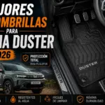 Mejores alfombrillas para Dacia Duster en 2026, comparativa de alfombrillas premium, originales y de goma para proteger el interior del SUV con ajuste perfecto y fácil limpieza.