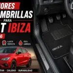 Mejores alfombrillas para Seat Ibiza en 2026, interior del vehículo con alfombrillas premium a medida, máxima protección frente a suciedad y desgaste, ajuste perfecto y fácil limpieza.