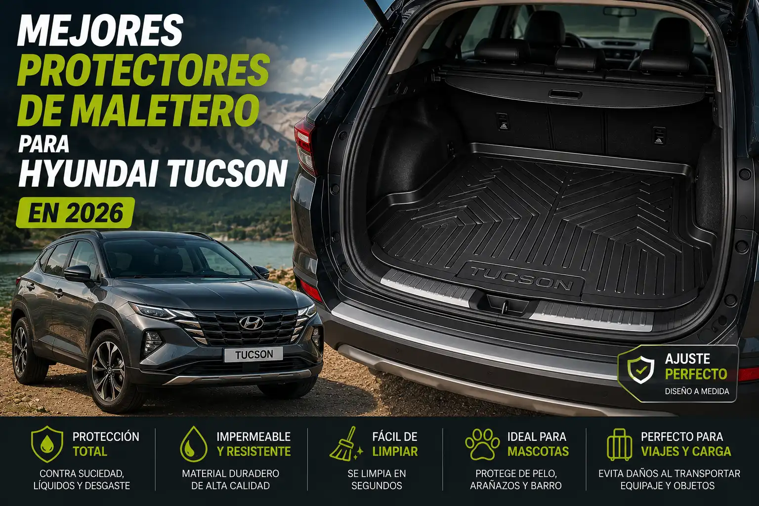 Mejores protectores de maletero para Hyundai Tucson en 2026