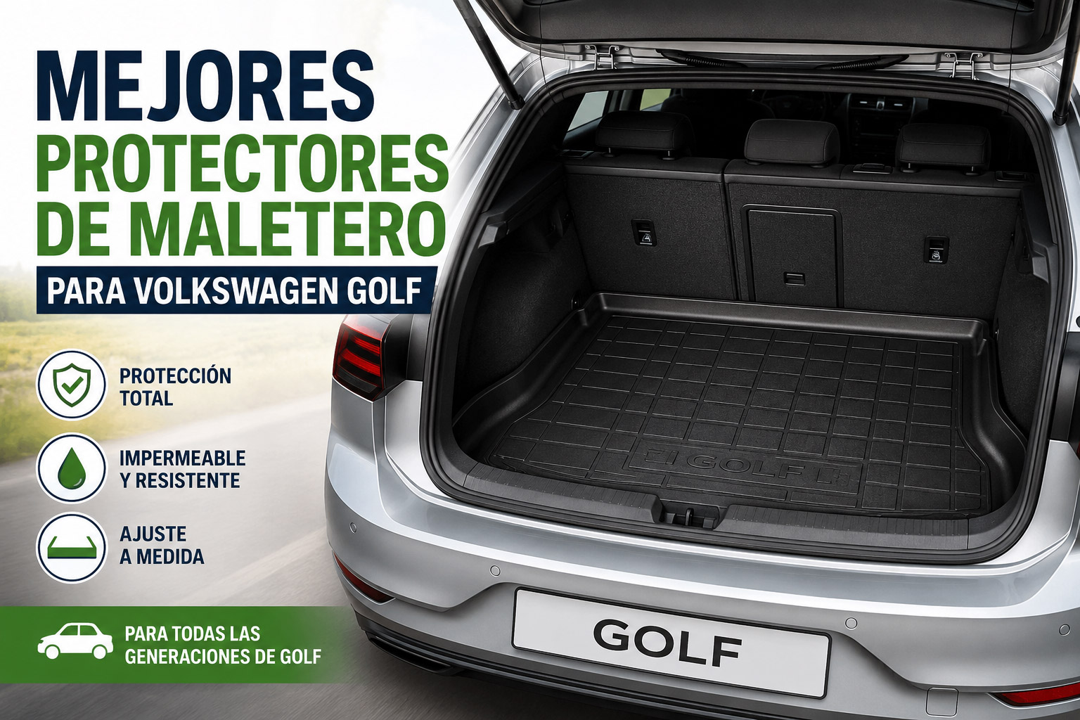 Mejores protectores de maletero para Volkswagen Golf en 2026